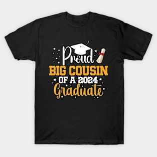 Proud Big cousin class of 2024 graduate cousin Graduation T-Shirt